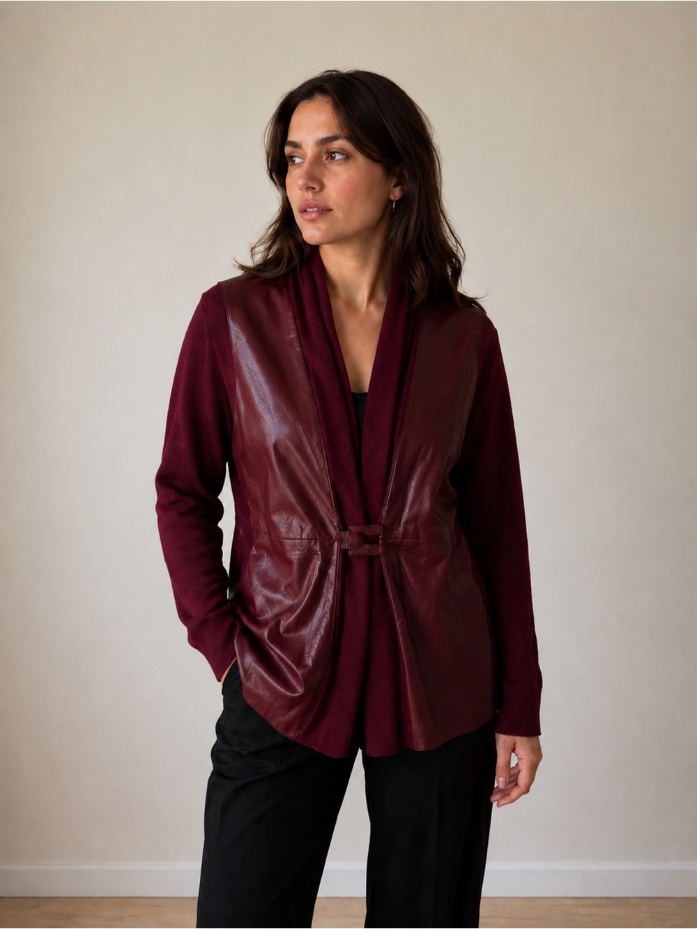 Lafayette 148 New York Deep Red Women's Blazer